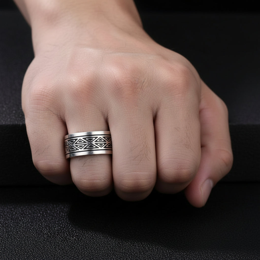Titanium Ring 8mm Stainless Steel Ring