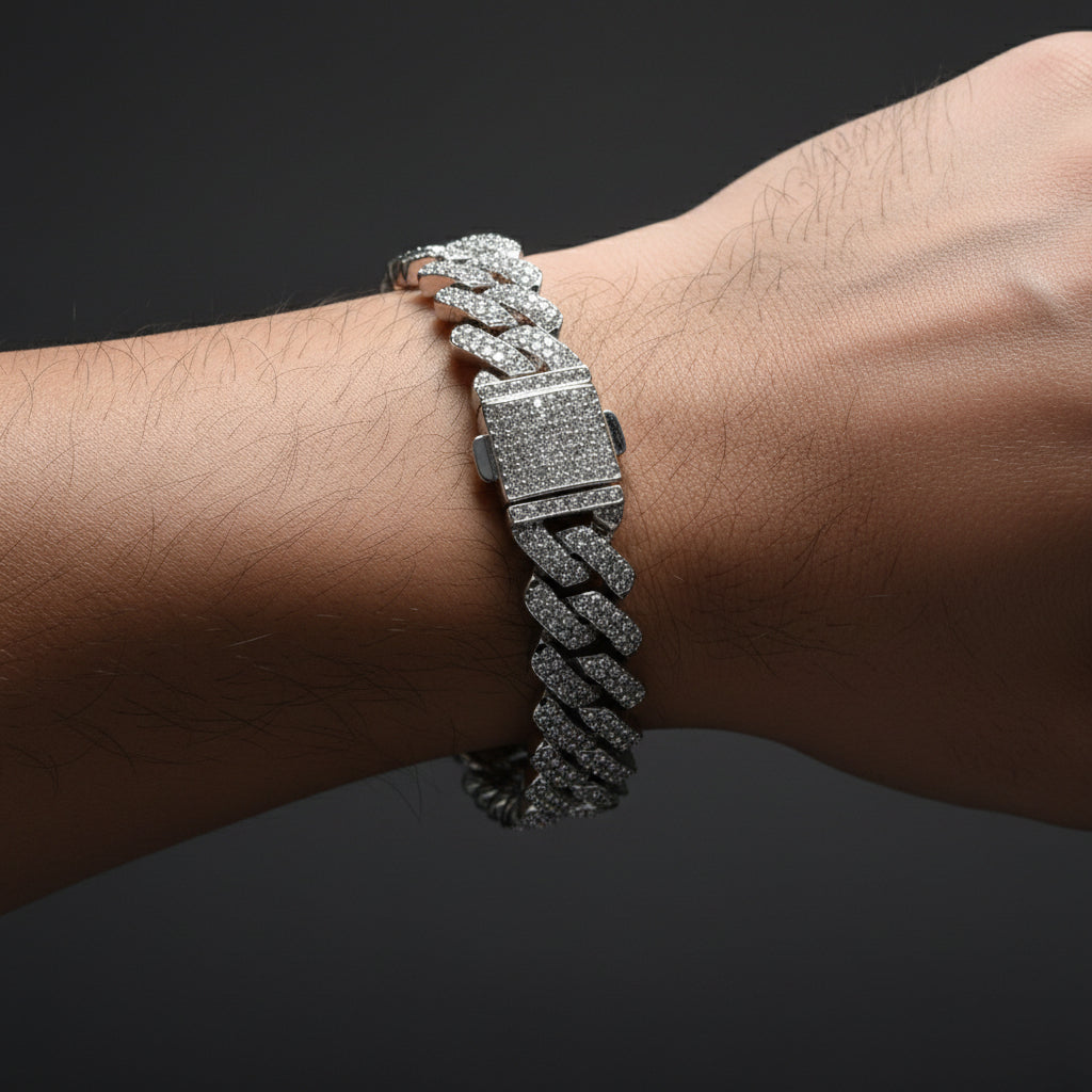 The Sovereign Iced Cuban Chain & Bracelet